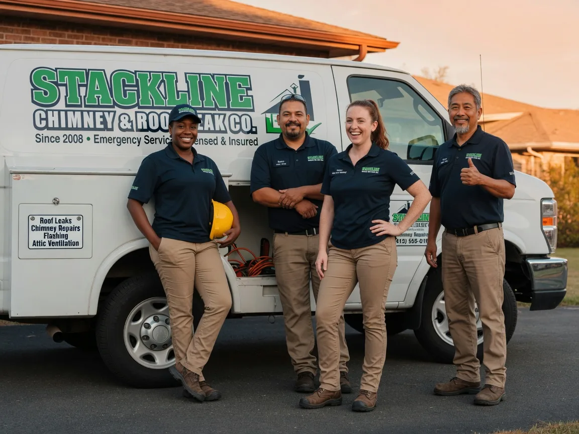 Chimney flashing repair company in Highland Village, TX